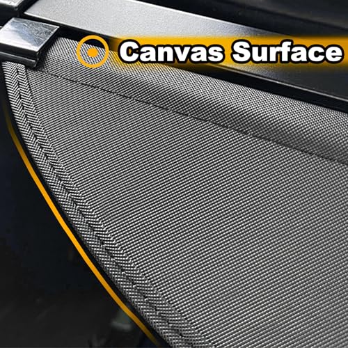 Volcaner Cargo Cover for 2017-2022 Honda CRV Accessories, for Honda CRV Accessories Retractable Trunk Cover Security Shield Shade Privacy Screen for CR-V Anti-Peeping(Canvas)