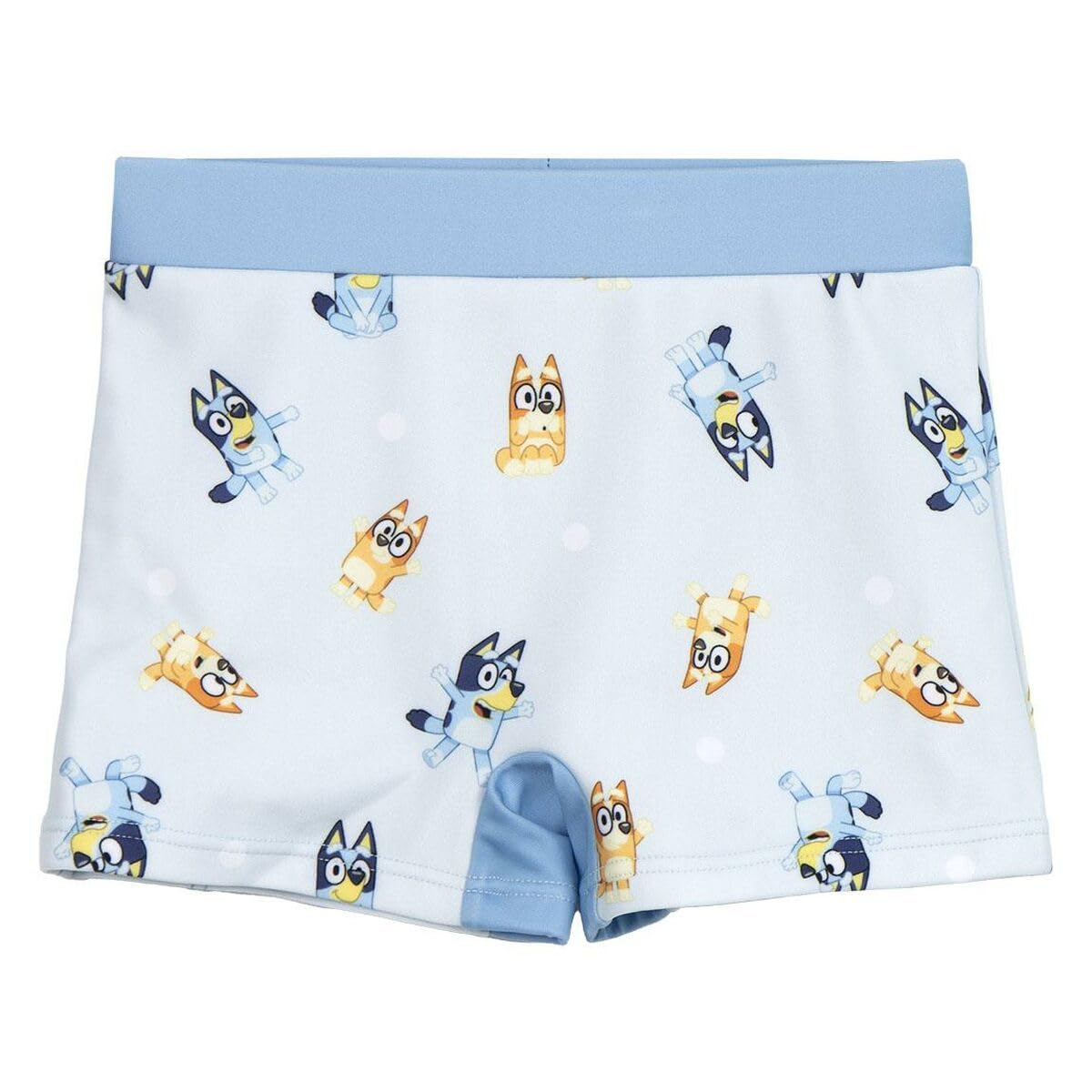 Bañador Boxer para Niños Bluey Azul Claro