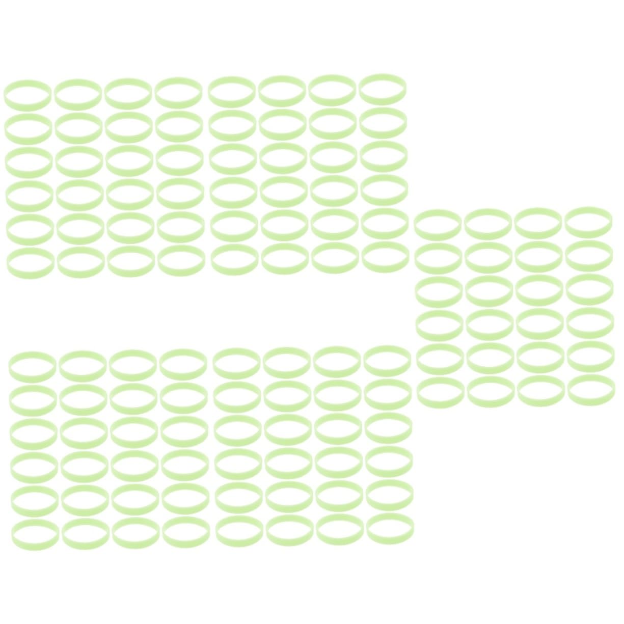 TOYANDONA 500 Piezas Pulsera Luminosa De Silicona Pulsera Para Niños Pulsera Agradable Para La Piel Pulseras Para Hombres Barras Luminosas Bandas Luminosas Para Fiesta Pulsera Vip Pulsera