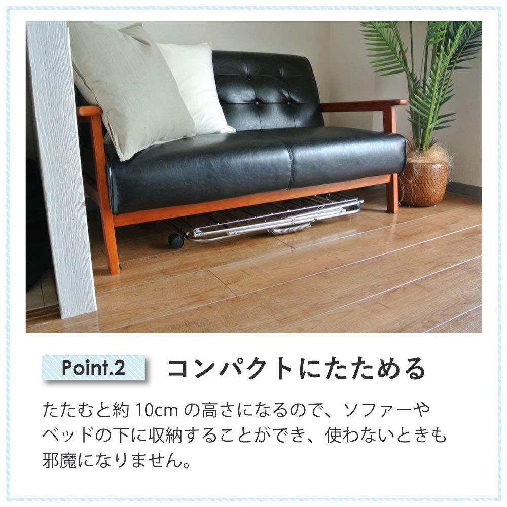 Amazon.co.jp : 大木製作所 洗濯物干し 室内用 折りたたみ式 2段 57×75