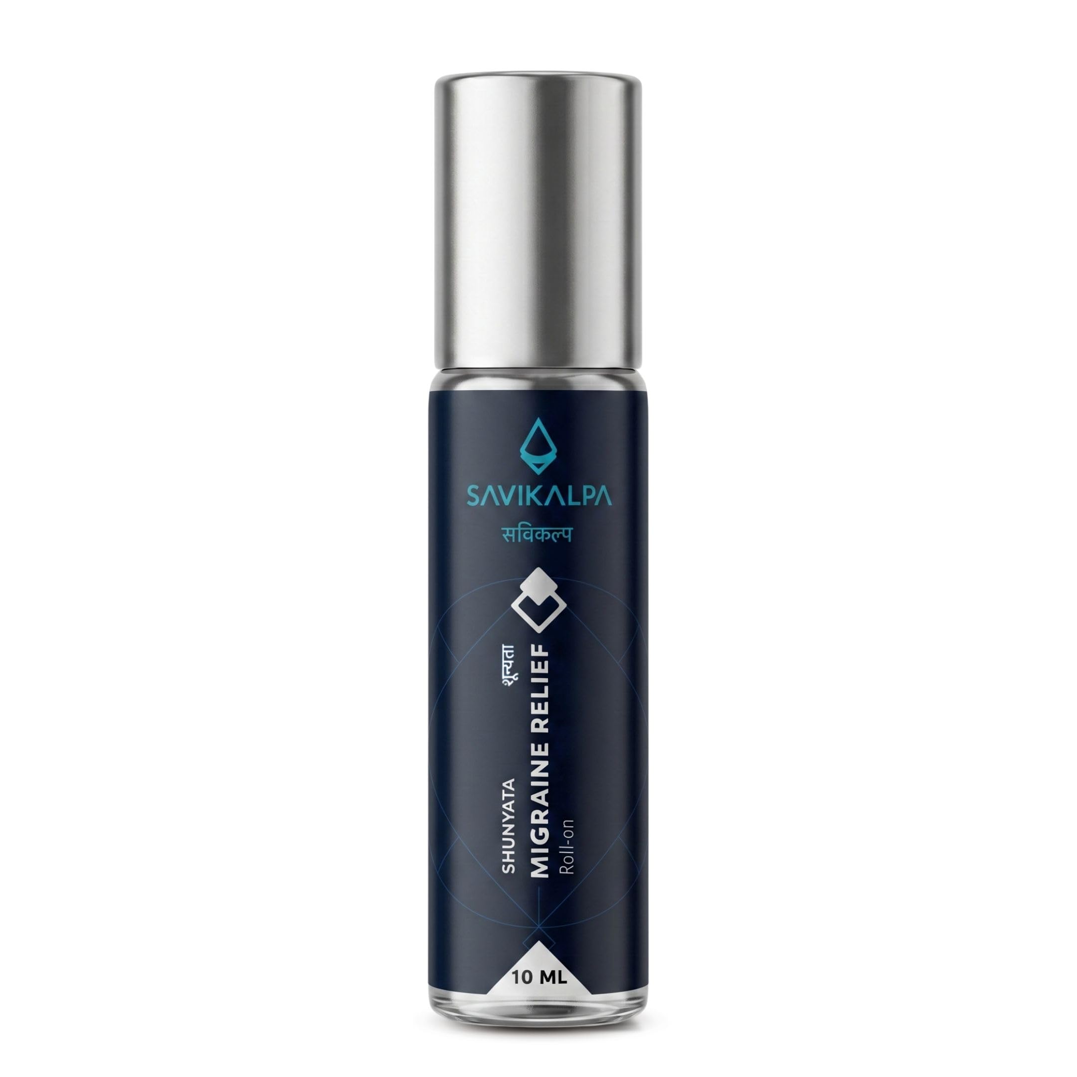 SAVIKALPA Shunyata Migraine & Headache Relief Roll-On|Instant Natural Pain Relief|For Tension, Cluster & Chronic Headaches & Migraines| Pure Therapeutic Essential Oils|10Ml-image-45