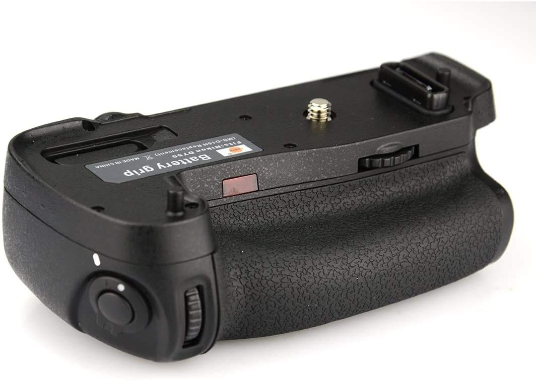 DSTE Telecomando Verticale Batteria Presa per Nikon D750 DSLR Fotocamera come MB-D16 con 2-pack EN-EL15