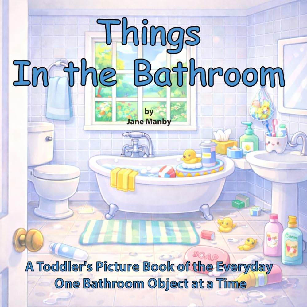 Things in the Bathroom: A Toddler Picture Book of the Everyday One Bathroom Object at a Time: 2 (Things Around Us)