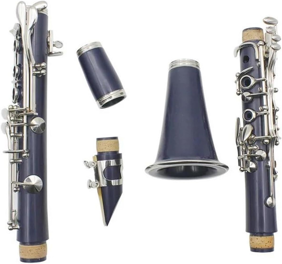 Clarinet ABS 17 Key BB Tuning Double Tube
