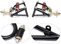 Vista 1 de Front Suspension Swingarm Assembly, Diy Parts for Buggy Electric Atv Go Kart Bike (Us Stock)
