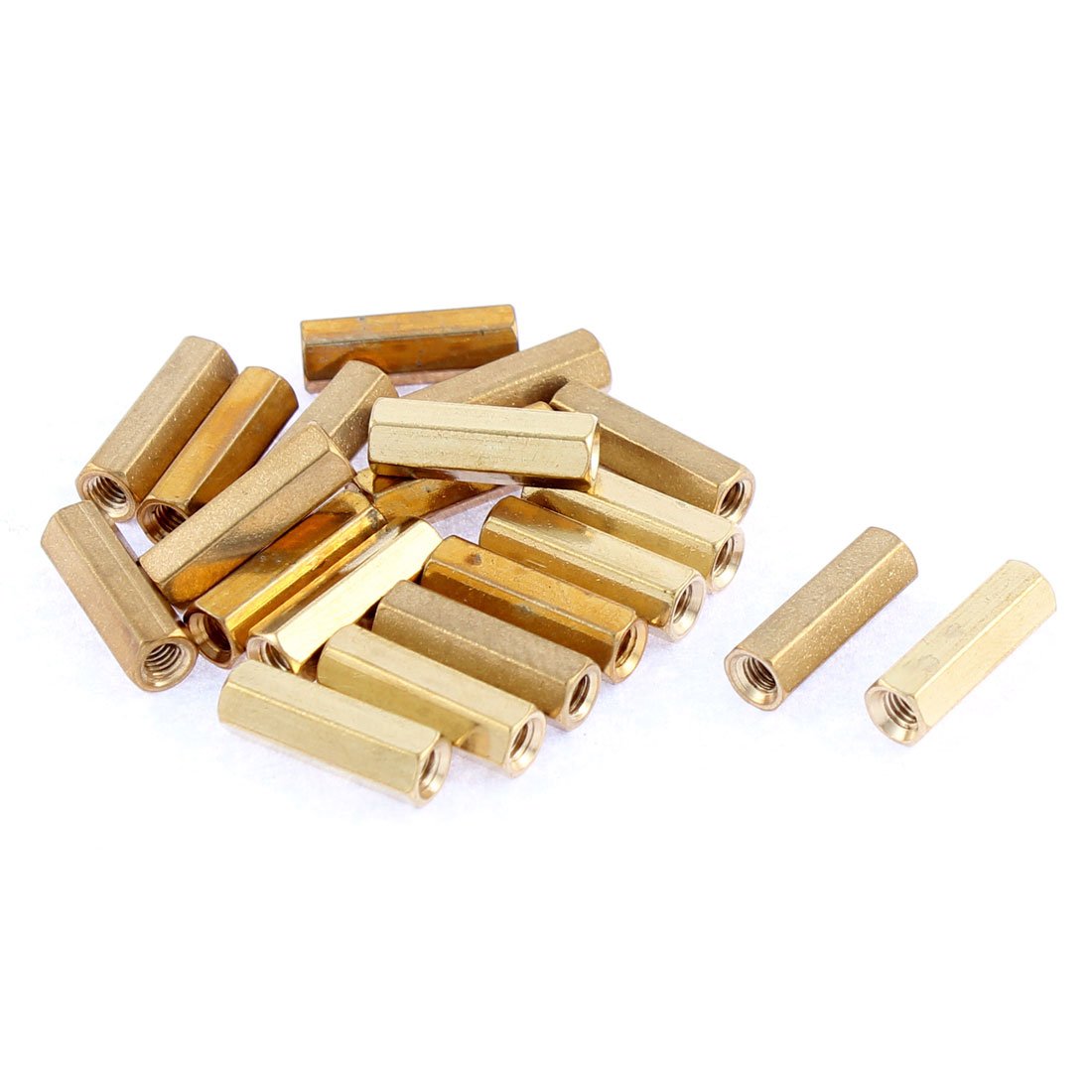 M3 (PCB board) x 15mm Female Thread Insulated Brass Hex Standoff PCB Pillar Spacer (29ry60qf682) 20 Pcs-image-9