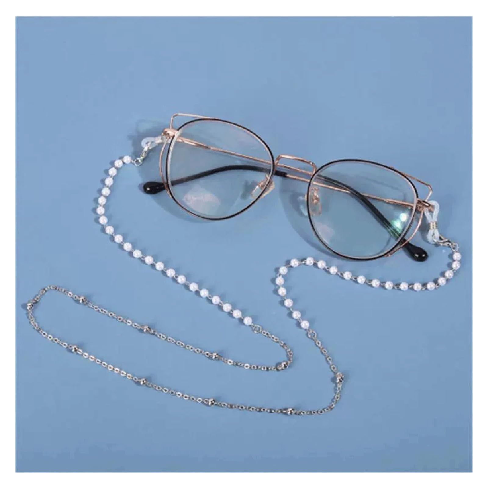Cadena Antideslizante for Gafas, Cuerda for Colgar, Cadena versátil(3-Pack)