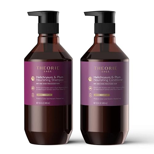 Miniatura 5 de Theorie Helichrysum & Plum - Acondicionador nutritivo - Para cabello seco y sobreprocesado, 27.1 fl oz