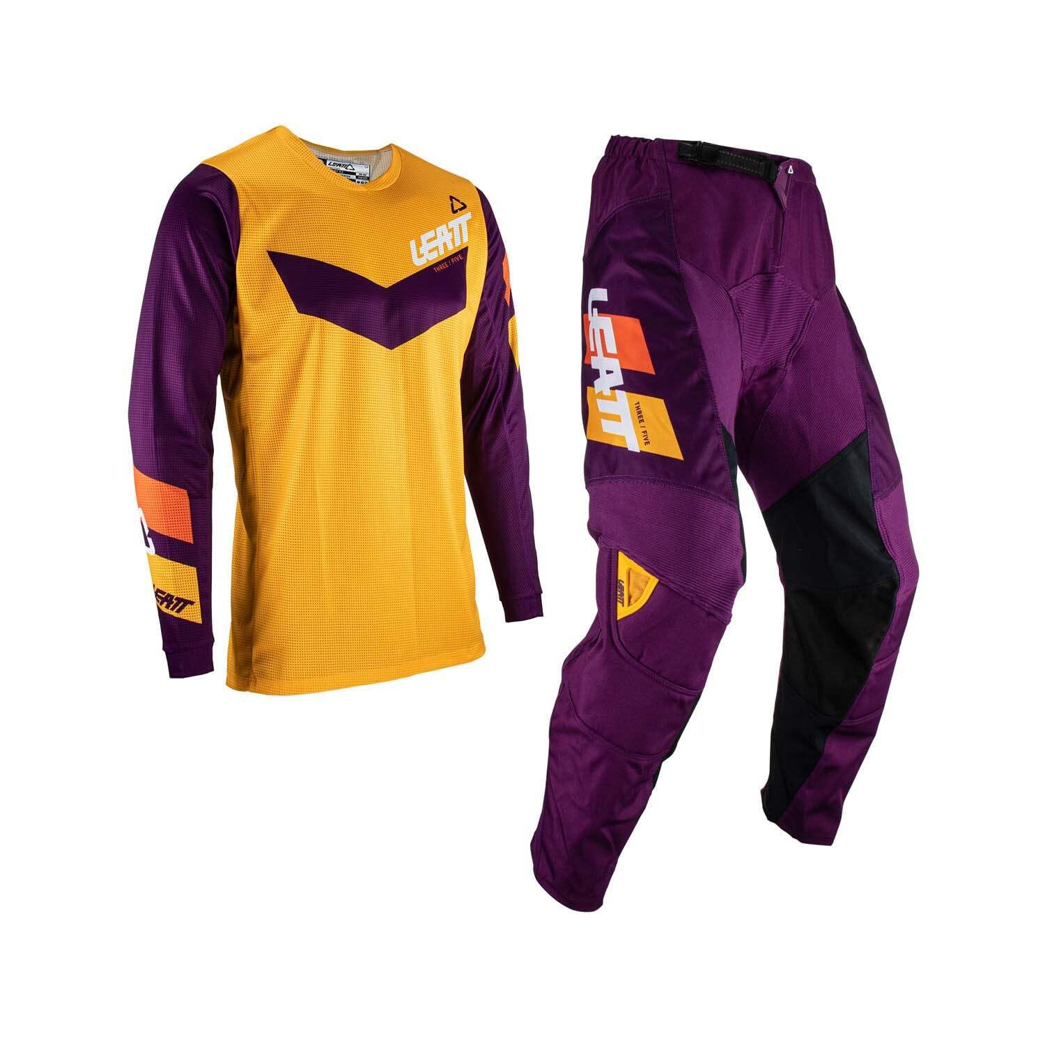 Leatt Leatt 3.5 Ride 2023 Juego de Camisetas Y Pantalones Mot Juego de Motocross Unisex Adulto (Pack de 2)