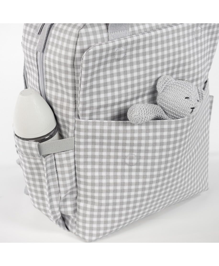 ZAINO I LOVE VICHY GRIGIO PASITO A PASITO