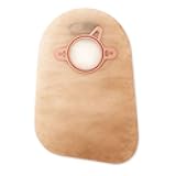 Hollister 18363 New Image 2-Piece 9” Closed Ostomy Pouch, 60 Pack, Transparent – 2-1/4” Flange Size, AF300 Filter
