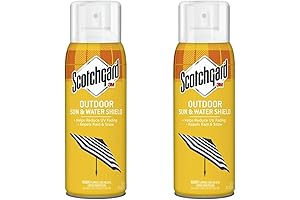 Patio Umbrella Cleaner (2-Pack): Scotchgard Outdoor Water & Sun Shield Fabric Spray for Spring/Summer Gear