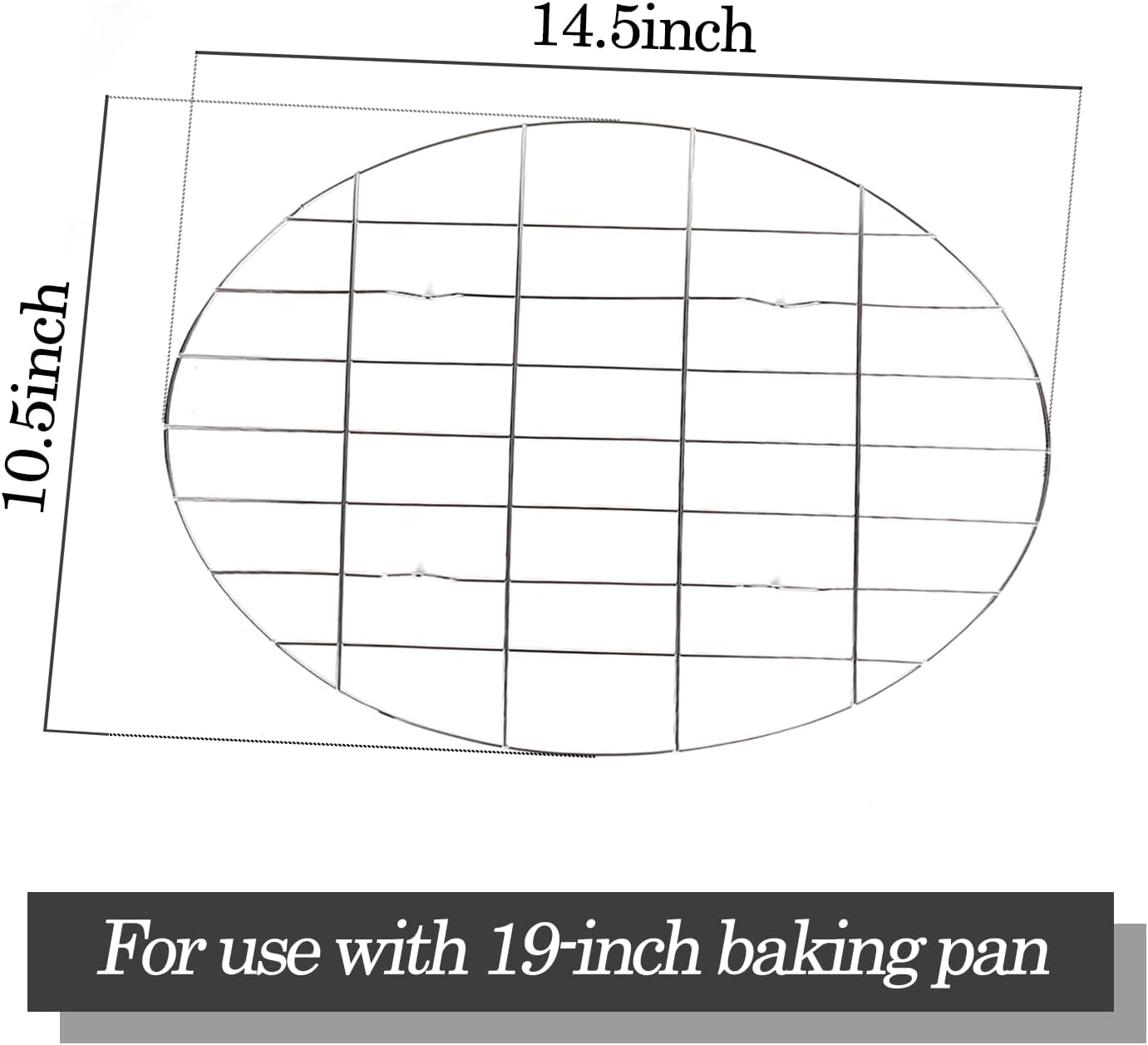 Large Roasting Pan with Lid and Rack 19"Granite Turkey Roaster Pan Set Enameled Steel Design Suitable for Turkey Versatile Cooking Barbecuing,Dishwasher Safe Cookware Holiday Gifts