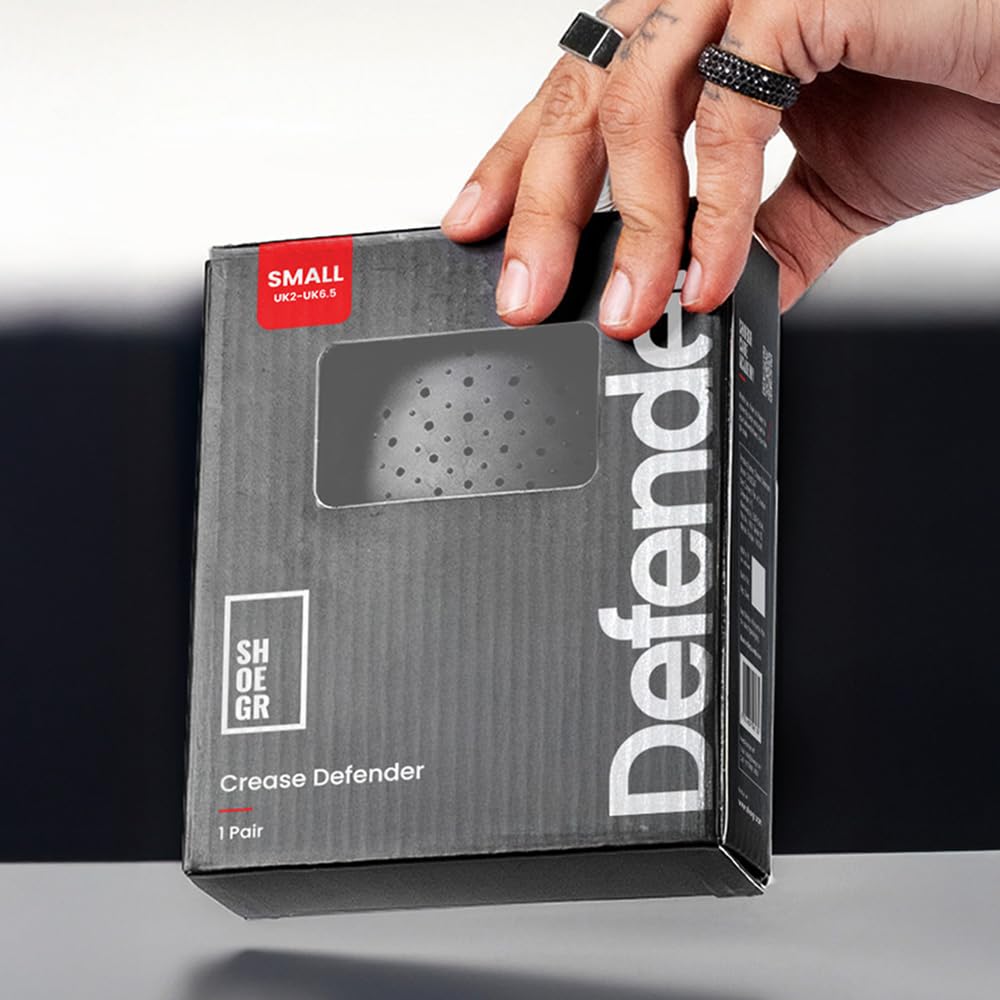 SHOEGR Crease Protector | Defender Flexible Anti Crease Toe Box Guard Insert | Breathable Shoe Crease Protector For Sneakers | Easy Wash with Crease Protection For Daily Sneaker Use 3