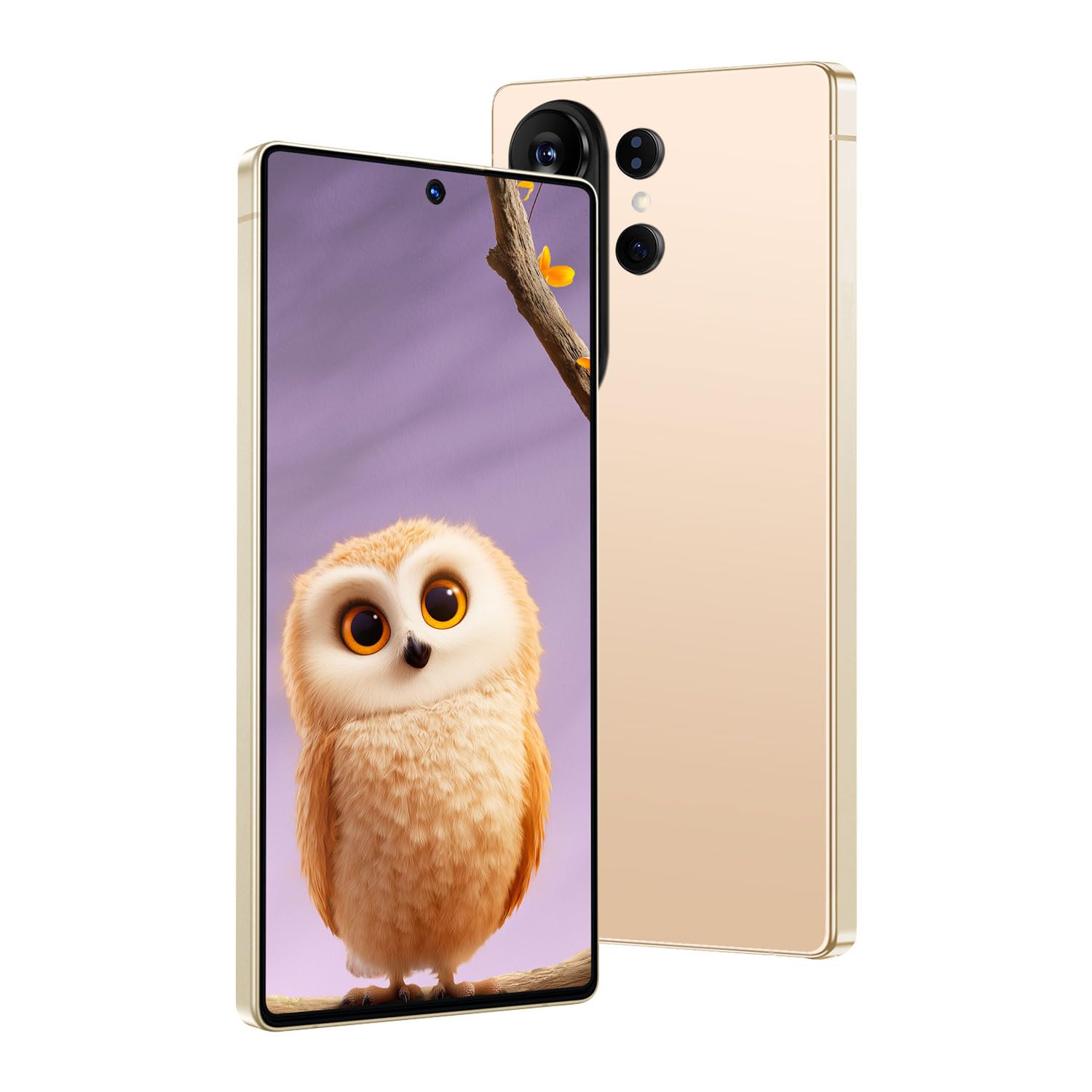 New Unlocked Android Phones, 6.71” HD Screen, 3G Network Cell Phone with 2GB+64GB, Android 8.1 Smartphone, 2+8MP Cameras, 3200mAh Battery, Built in Pen, Dual SIM, GPS, Face Unlocked (gold, 64, GB) gold 64 GB