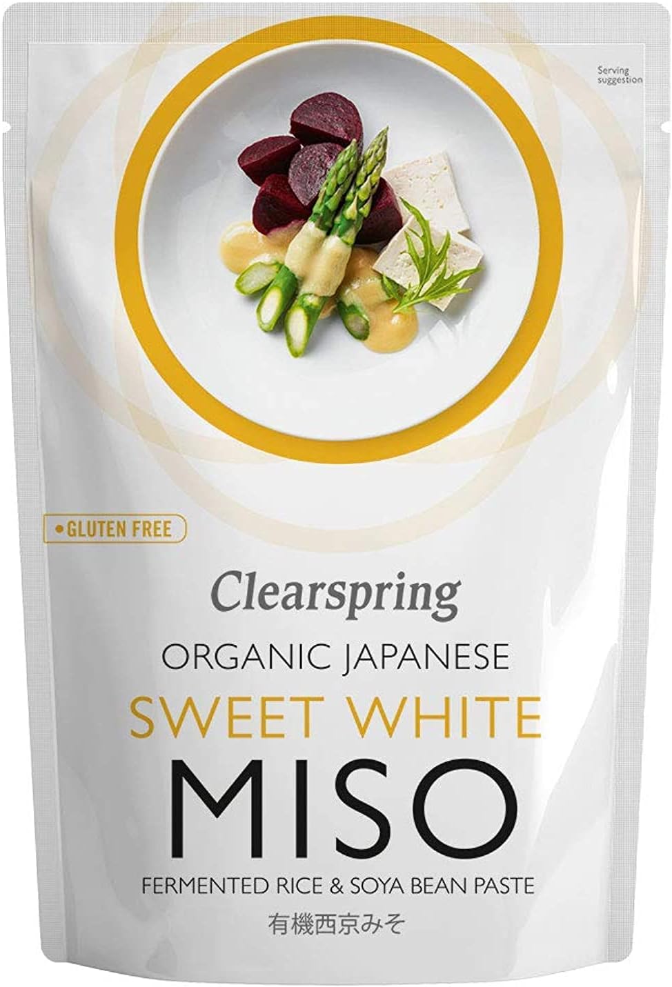 Clearspring Sweet White Organic Miso Pouch 250g