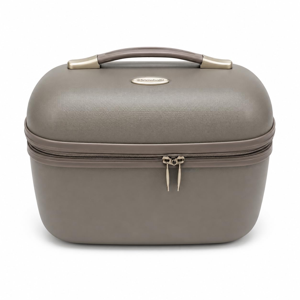 SNOWBALL - Vanity Case SNOWBALL Dublin 34 X 24 CM ABS - Idée Cadeau Femme Ecru - Ecru, Tissu
