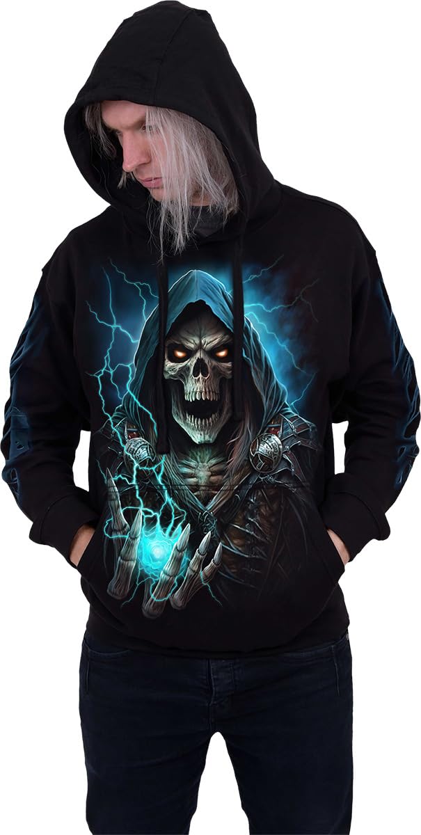 Spiral Dead Metal Männer Kapuzenpullover schwarz