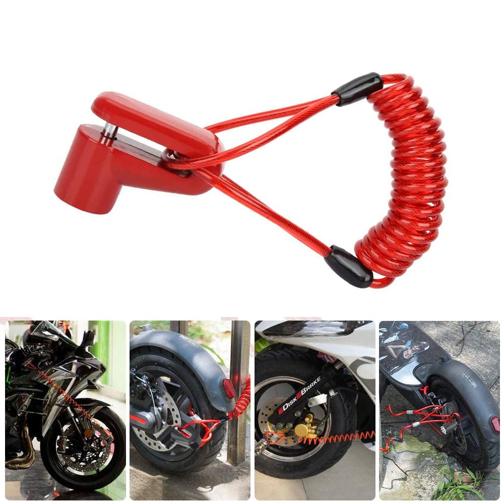 Antifurto Per Moto Blocco Antifurto Per Freno A Disco Moto/Bici - Foto 5