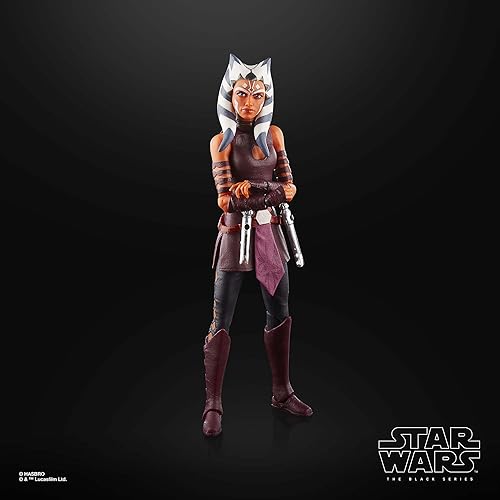 Miniatura 3 de STAR WARS The Black Series Ahsoka Tano (Padawan), figuras de acción de The Clone Wars de 6 pulgadas, a partir de 4 años