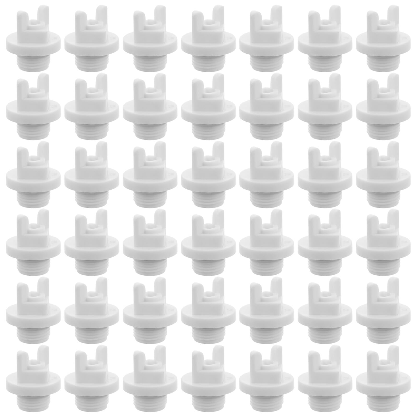 100 Piezas Tapones de Manguera Jardín Pulg Rosca Macho para Tuberías Exteriores Accesorios Plásticos Resistentes y Reutilizables para Sistemas Riego y Suministro Agua