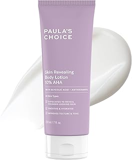 Paula's Choice Skin Revealing Body Lotion 10% AHA, Glycolic Acid & Shea Butter Exfoliant, Moisturizer for Bumpy & Keratosi...