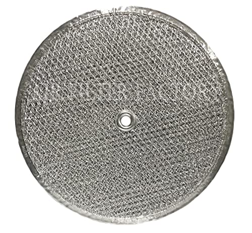 Air Filter Factory 9-1/2 Inches Round x 3/32 With Center Hole Flat Range Hood 12-Layer Aluminum Grease Filter 2-Pack by Air Filter Factory - Image 2