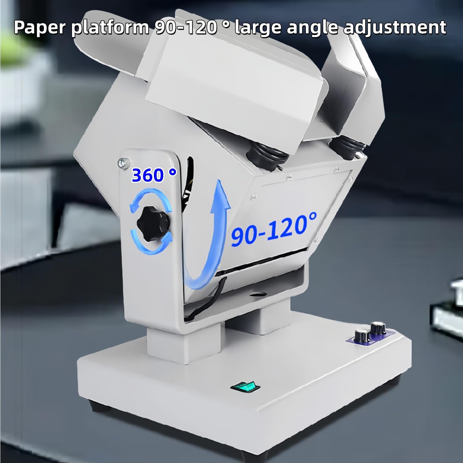 Automatyczna utrząsarka do papieru, wibracje o wysokiej częstotliwości 2500 obr./min z powłoką antystatyczną, mieści 1000 arkuszy papieru A3-A5