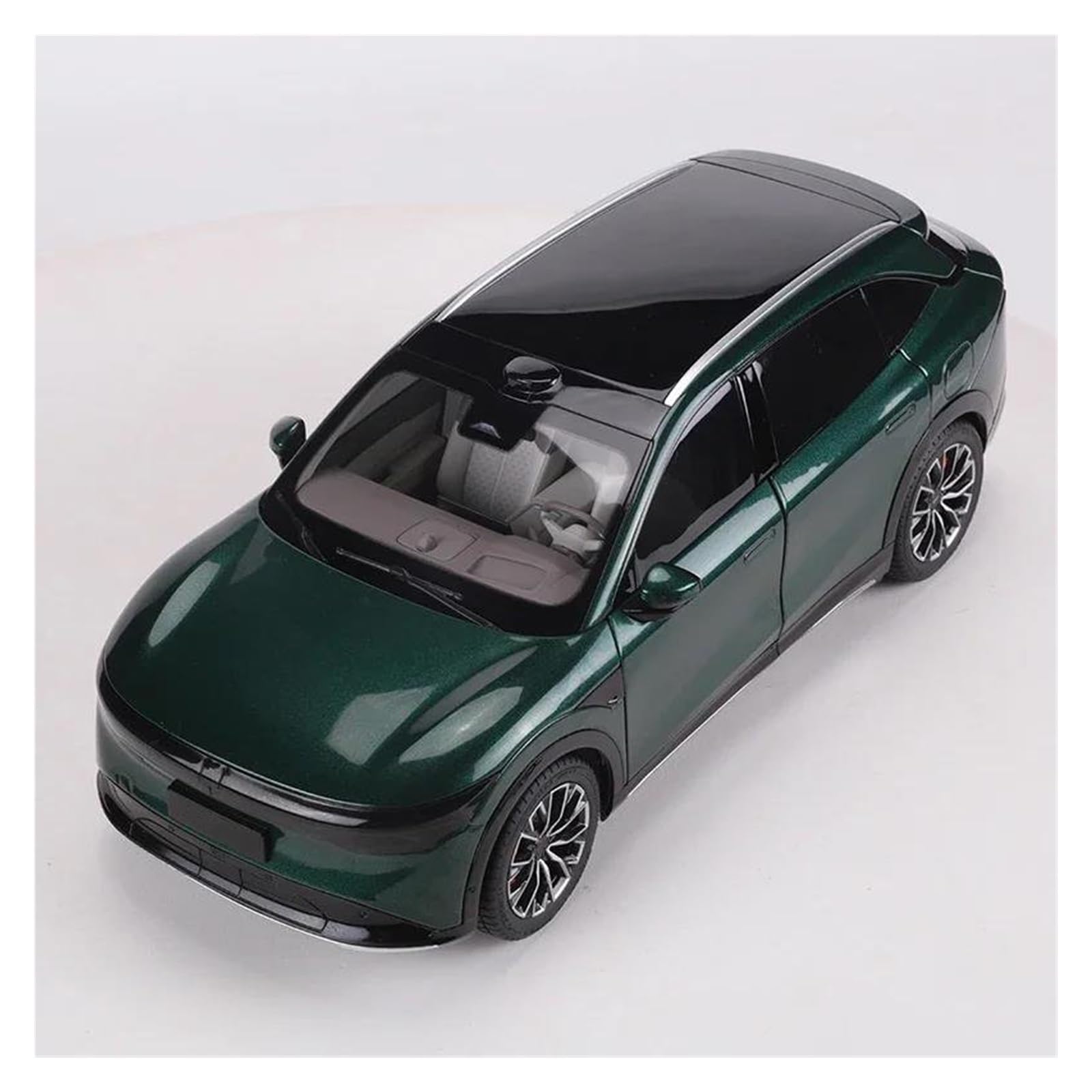 MOCALUX Scale Die-Cast Model Car 1:18 For ZEEKR 7X Car Alloy Diecast Model Vehicles(Green)