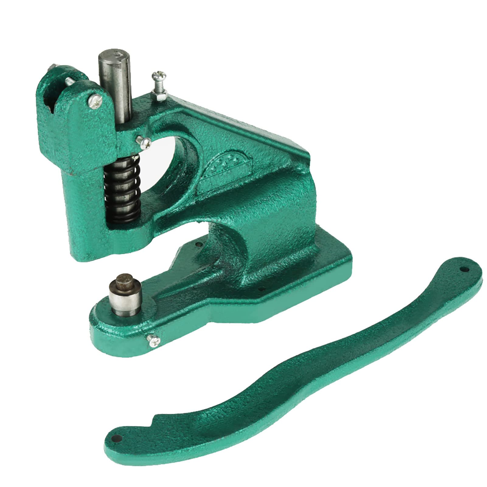 Máquina de ojales de presión manual, 3 troqueles incluidos, 1500 ojales de 6/10/12 mm, máquina de ajuste de ojales para fabricantes de vestidos, artes y manualidades, tiendas de letreros