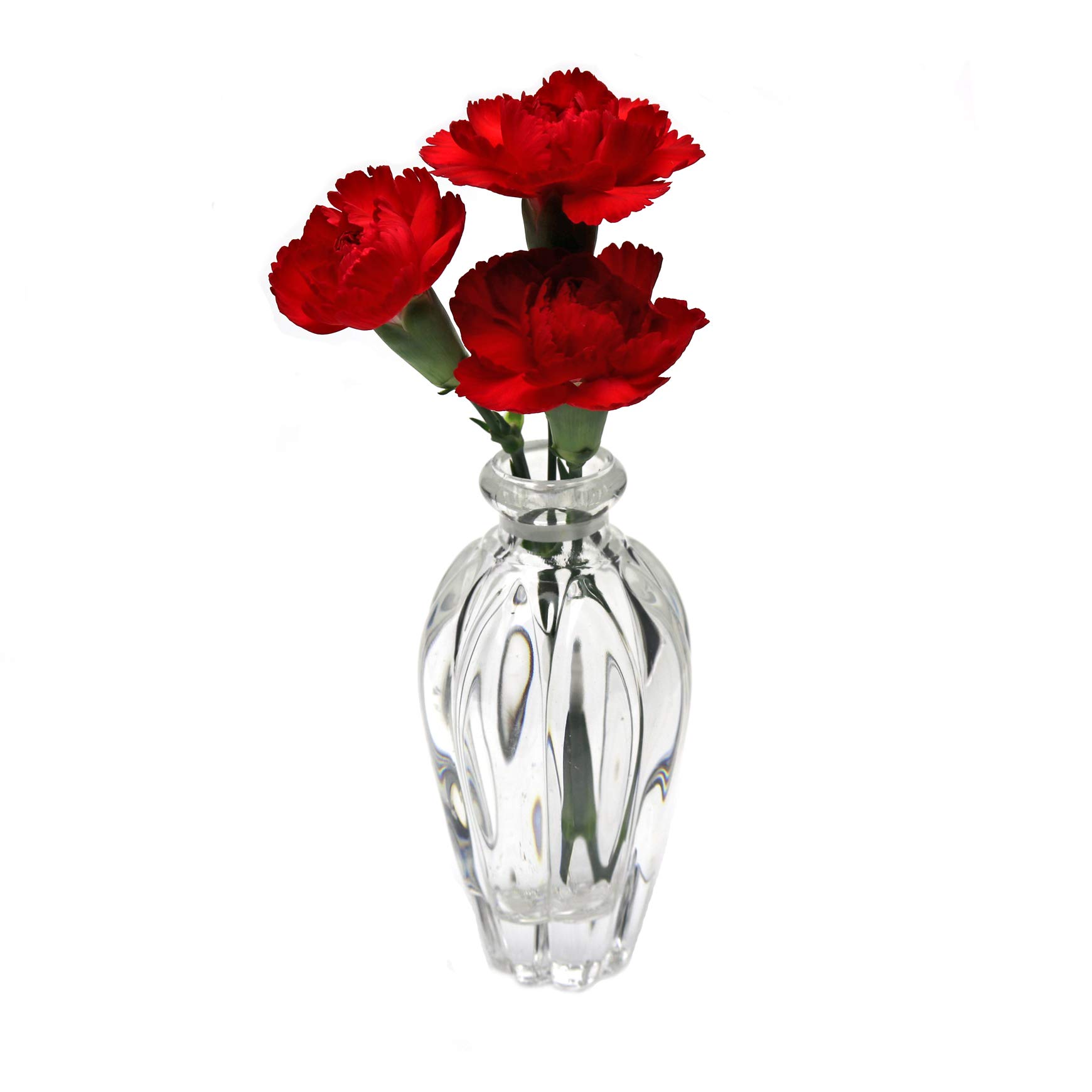 European Art Glass Romantica Crystal Bud Vase
