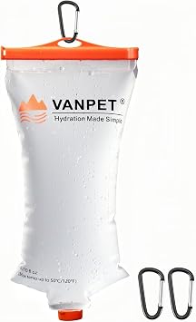 Water Bag 2L/70oz Compatible with Sawyer Squeeze Mini Micro Versa Flow Water Filters Water Bag,Attaches to Filters with a 28mm Thread
