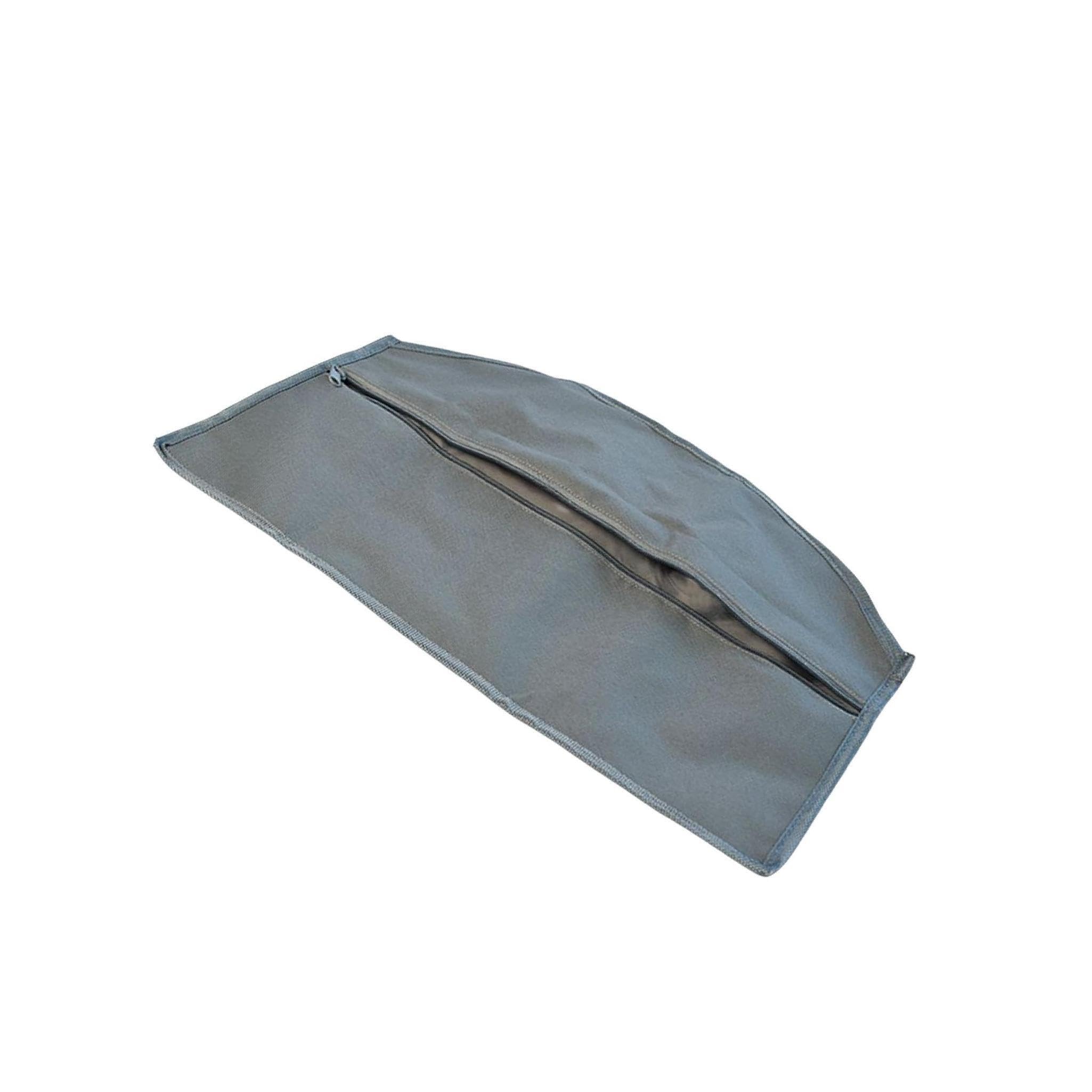 Zanthicia Sleek Waterproof Hanger Concealed Beneath Hanging Clothes for Discreet Storage Pocket Safe, Gray, 44.5x32cm