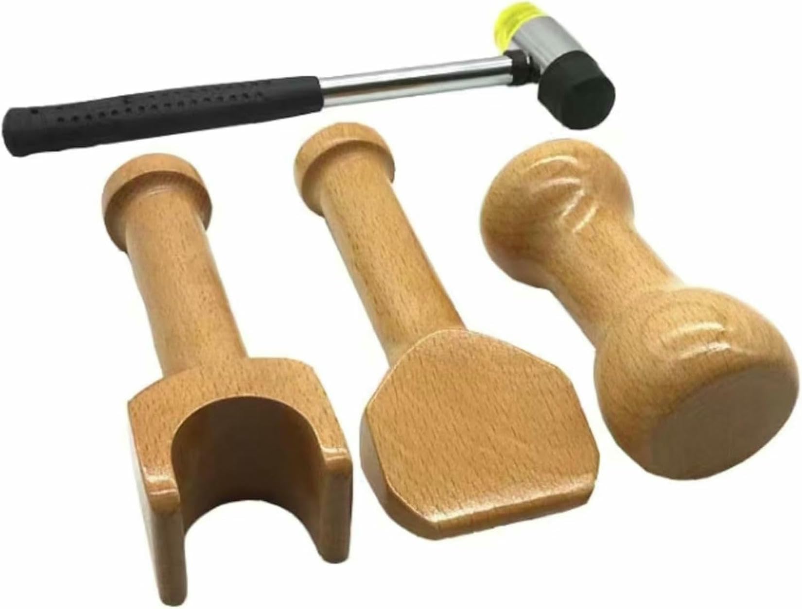 Marteau de réglage chiropratique ensemble de colonne vertébrale 3 pièces en bois