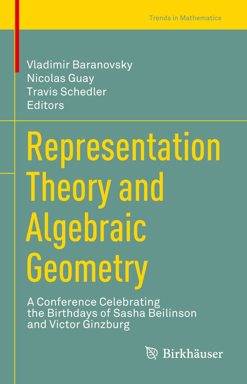 Théorie des représentations géométrie algébrique Sasha Beilinson Victor Ginzburg ouvrage