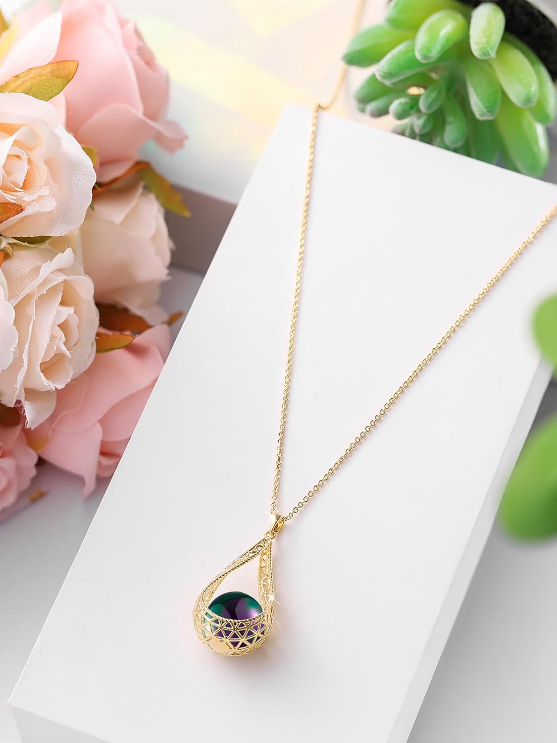 Big Pearl Necklace and Earring Sets for Women Glod Plated Jewelry Set - Image 8