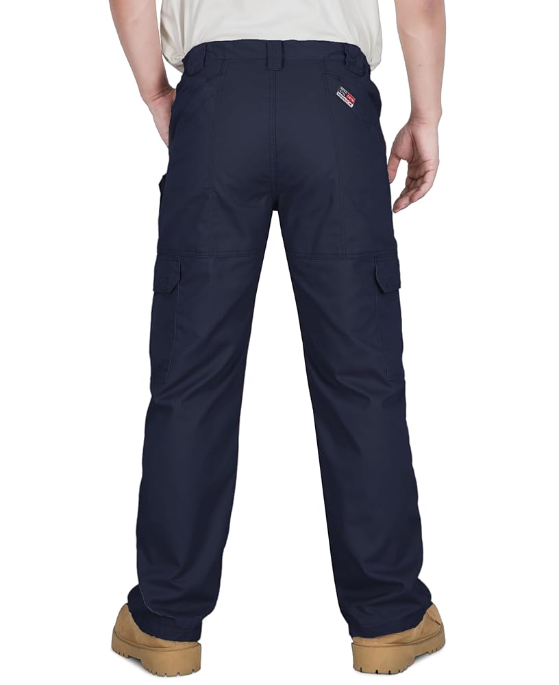 CARGO PANTS IN DRILL COTTON ボトムス Amazon.com: BOCOMAL Men's FR Cargo Pants Fire Resistant