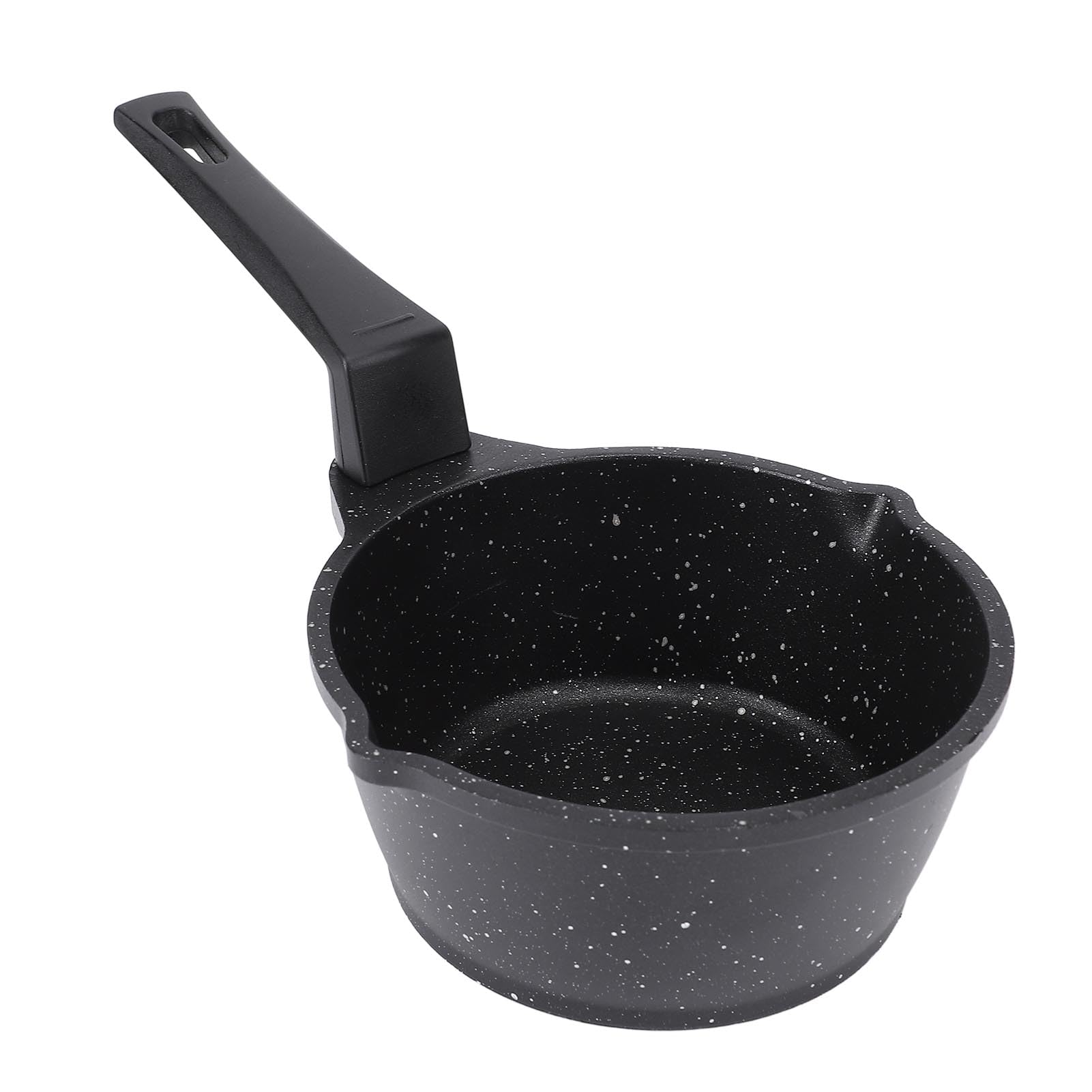 Non Stick Frying Pan Deep Design Stone Mini Fry Pan Aluminum Alloy with Plastic Handle Use on Stove