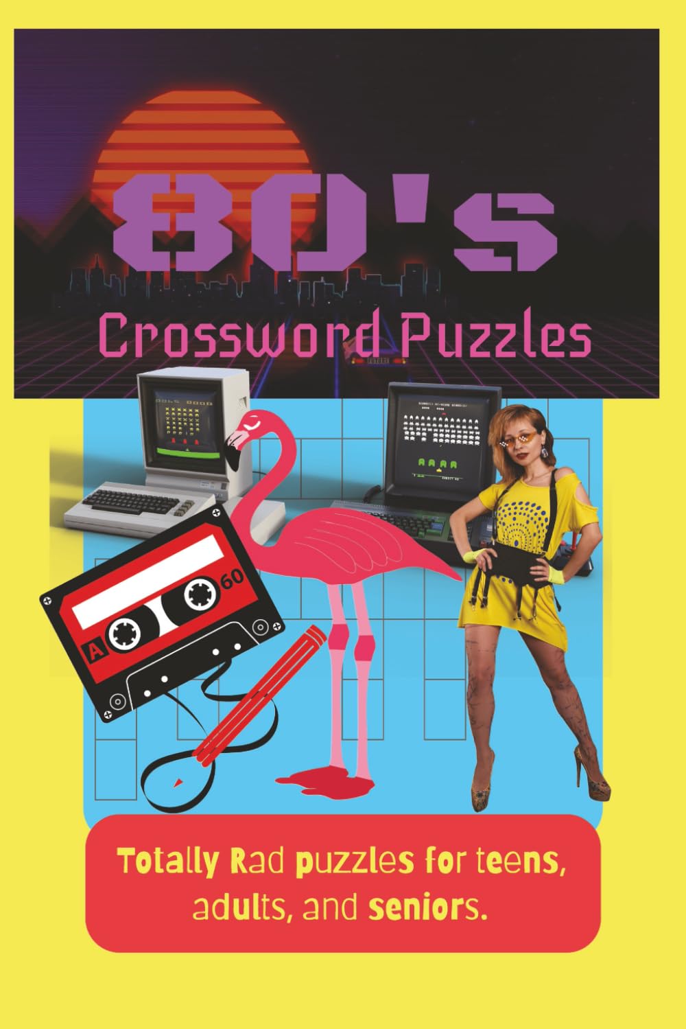 80's Crossword Puzzles: Crossword Puzzles with Easy-to-Read Print about the 80's, nostalgia, gen x, and More — |6x9 inches, ... Gift for Vacation, Holiday, and free time