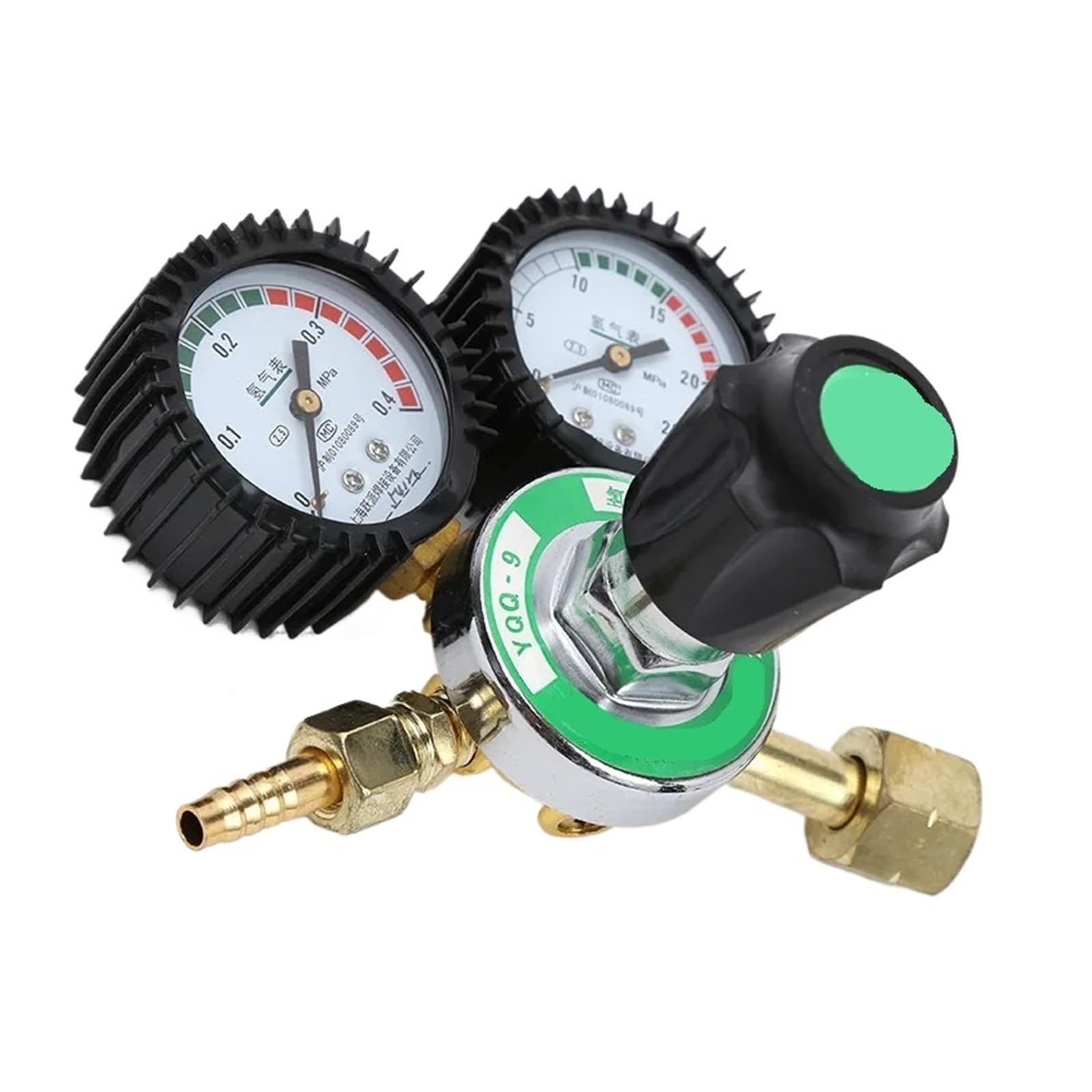 Hydrogen Gauge, Hydrogen Pressure Gauge Gas Pressure Reducing Valve Welding and Cutting Fittings, Pressure Reducer