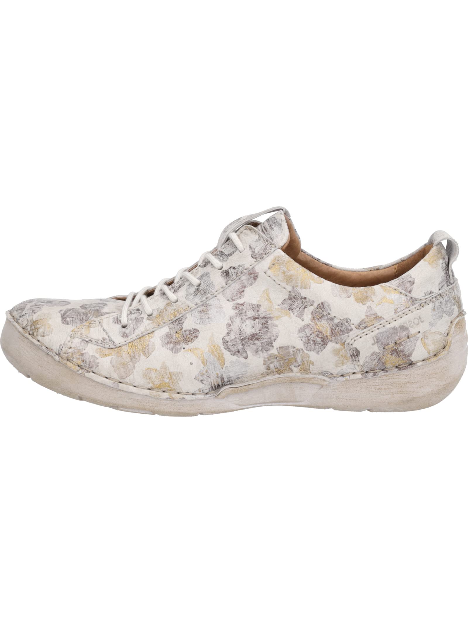Josef Seibel Women's Floral Brush Soft Leather Shoe (Kremowy, EU 37)