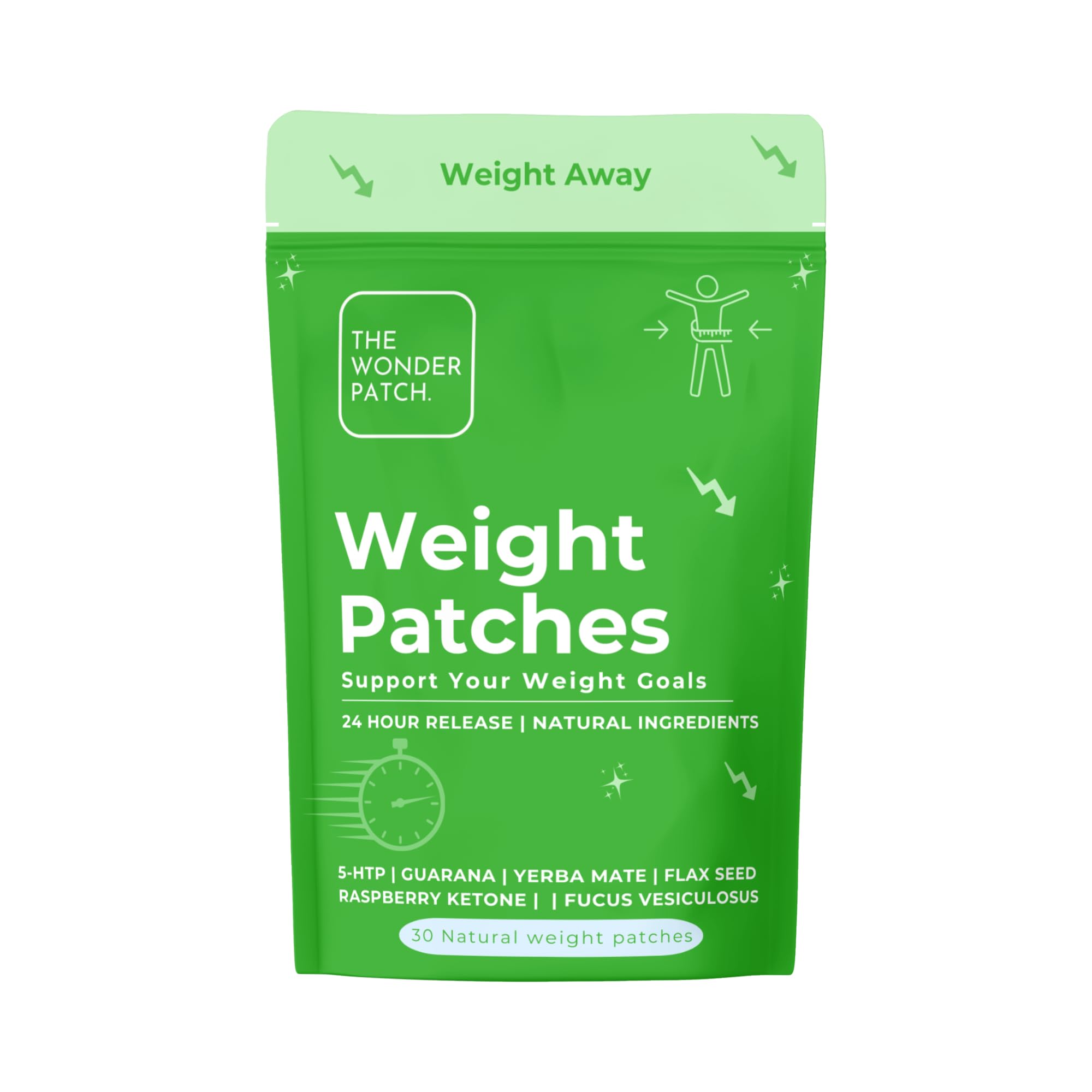 Weight Patches 30pk: Metabolism, Appetite, Weight Loss