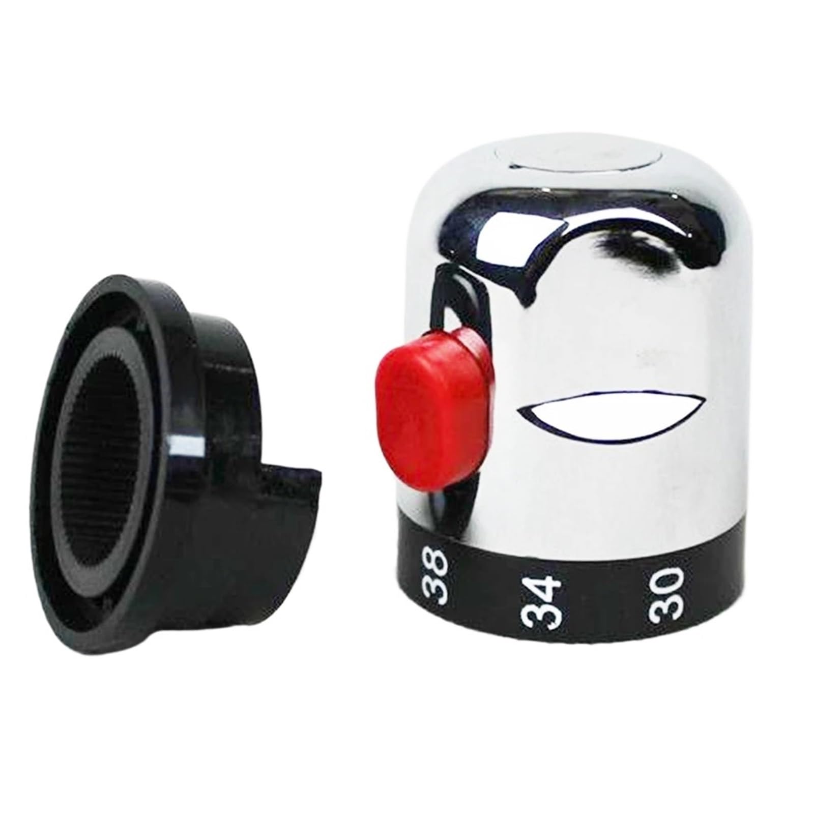 Poignée thermostatique contrôle température eau pour réparer un robinet bloqué ou usé
