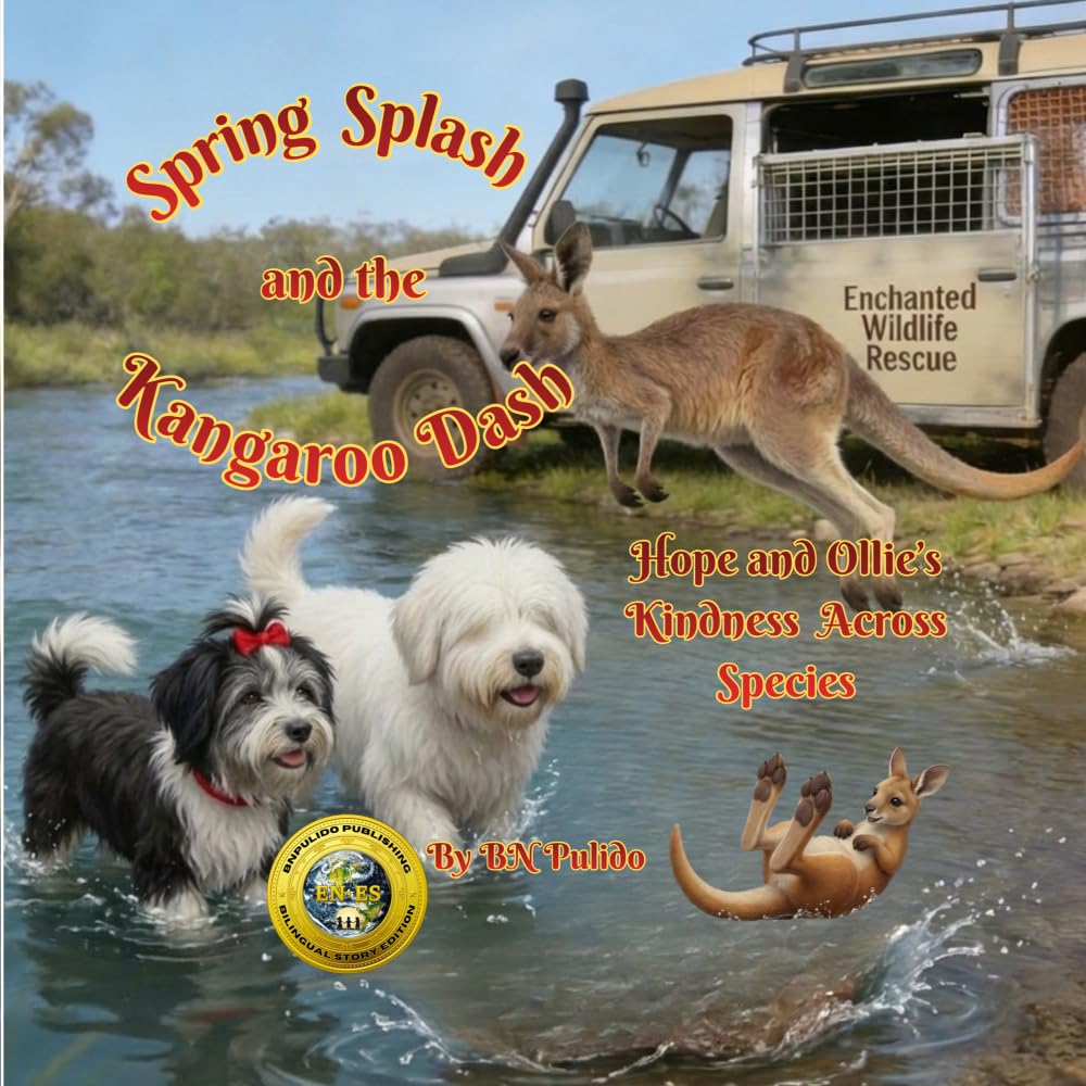 Spring Splash and the Kangaroo Dash: Hope and Ollie’s Kindness Across Species: A Bilingual Story / Chapuzón de Primavera y la Carrera del Canguro (Enchanted Forest Tales)
