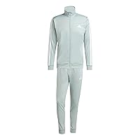 adidas Homme SPORTSWEAR BASIC 3 STRIPES TRICOT TRACKSUIT, Wonder Sage