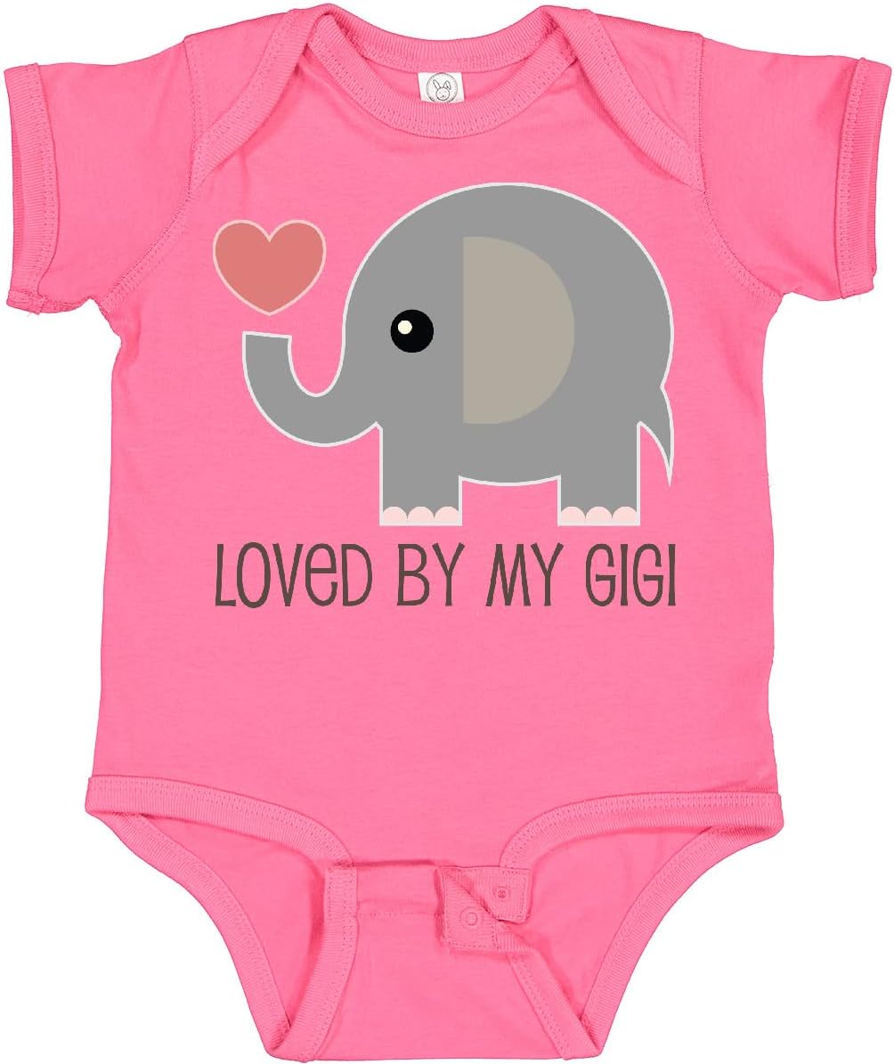 inktastic Loved By My Gigi Grandma Baby Bodysuit
