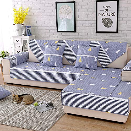 Couverture de canapé en coton pour salon familial chaleureux
