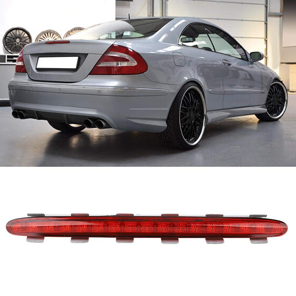 Luz trasera de freno, ABS LED Tercera luz de parada de freno Luz trasera Indicador rojo Luz de freno para CLK W209 C209
