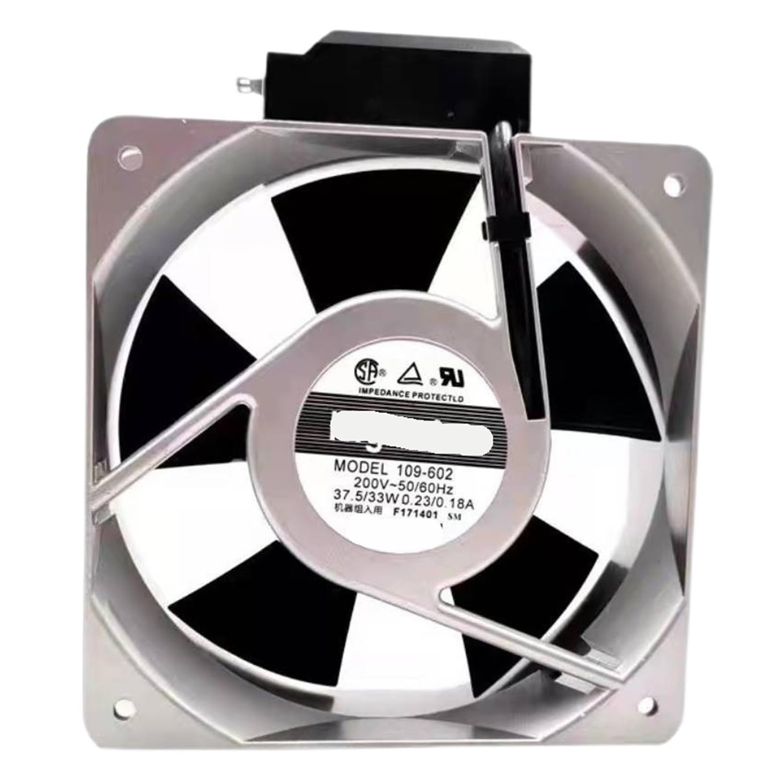 LZIKKGKI 109-601 109-602 109-603 109-604 AC Axial Fan 100V-230V 160x160x51mm(109-603 (230V))