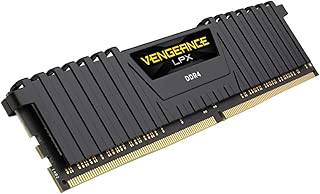 Corsair Vengeance LPX 8 GB DDR4 Dram 2400 MHz C14 Memory Kit PC4-19200 CMK8GX4M1A2400C14, Black